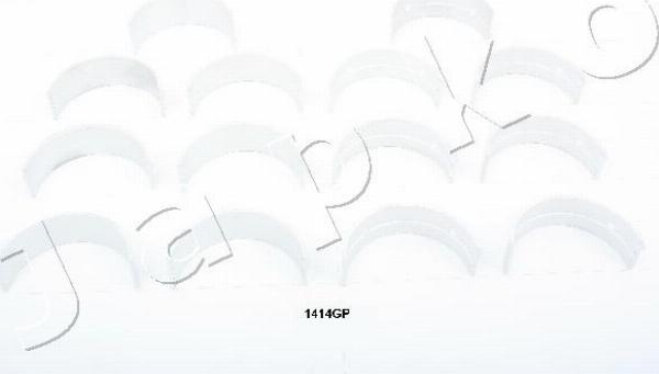 Japko 61414GP - Комплект підшипників колінчастого вала autocars.com.ua