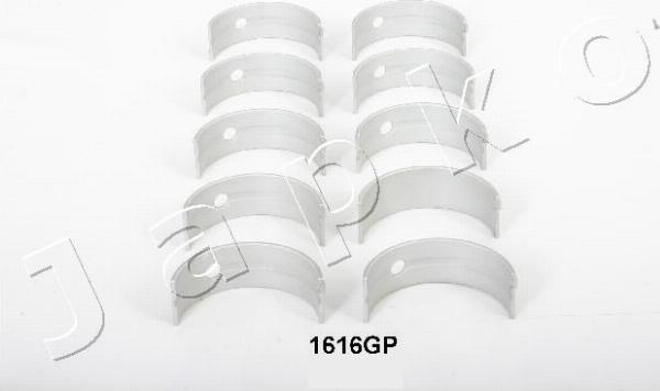 Japko 61616GP - Комплект підшипників колінчастого вала autocars.com.ua