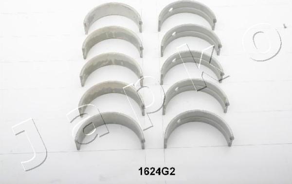 Japko 61624G2 - Комплект підшипників колінчастого вала autocars.com.ua