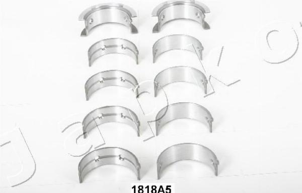 Japko 61818A5 - Комплект підшипників колінчастого вала autocars.com.ua