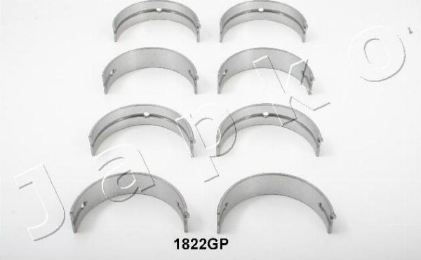 Japko 61822GP - Комплект підшипників колінчастого вала autocars.com.ua