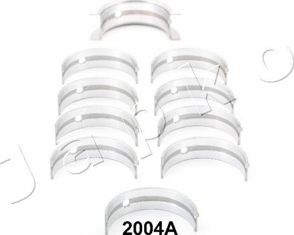 Japko 62004A - Комплект підшипників колінчастого вала autocars.com.ua