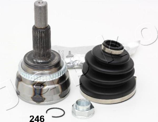 Japko 62246 - Шарнірний комплект, ШРУС, приводний вал autocars.com.ua