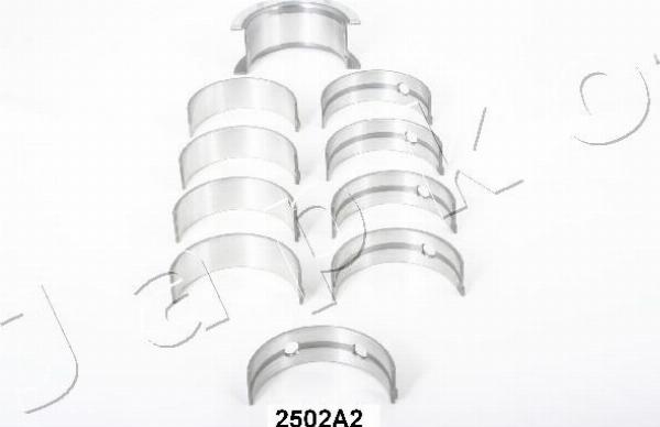 Japko 62502A2 - Комплект підшипників колінчастого вала autocars.com.ua