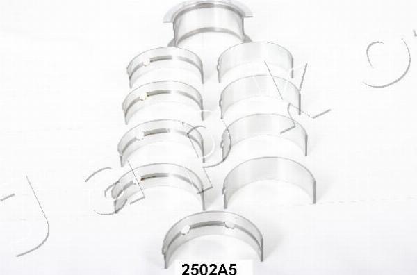 Japko 62502A5 - Комплект підшипників колінчастого вала autocars.com.ua