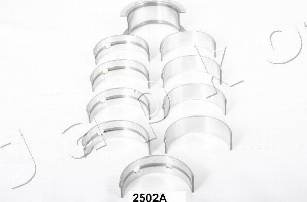 Japko 62502A - Комплект підшипників колінчастого вала autocars.com.ua