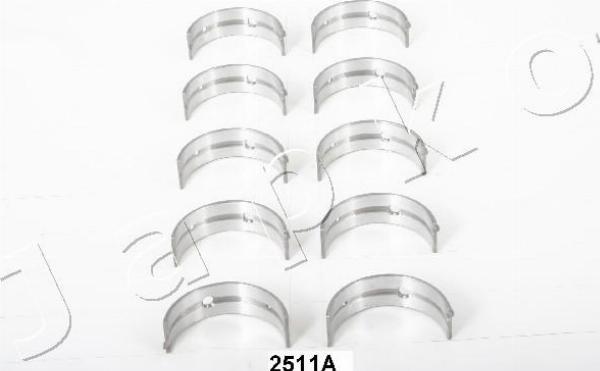 Japko 62511A - Комплект підшипників колінчастого вала autocars.com.ua