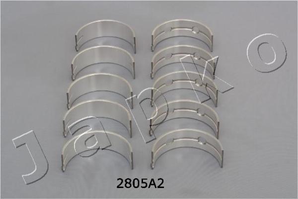 Japko 62805A2 - Комплект підшипників колінчастого вала autocars.com.ua