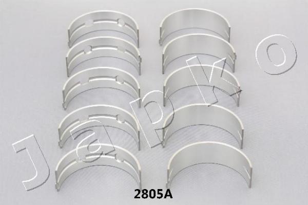 Japko 62805A - Комплект підшипників колінчастого вала autocars.com.ua