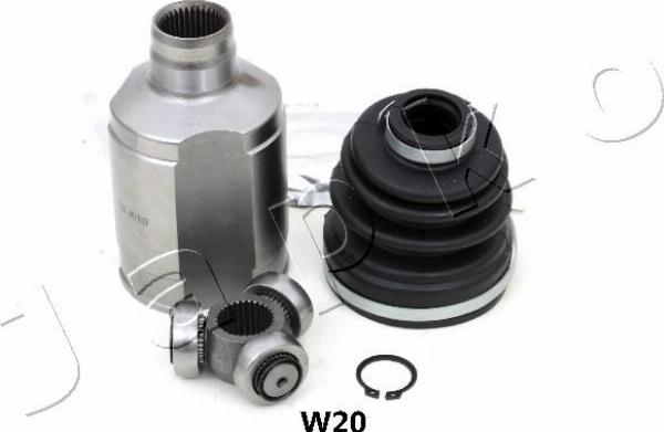 Japko 62W20 - Шарнірний комплект, ШРУС, приводний вал autocars.com.ua