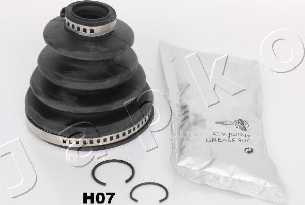 Japko 63H07 - Пильник, приводний вал autocars.com.ua