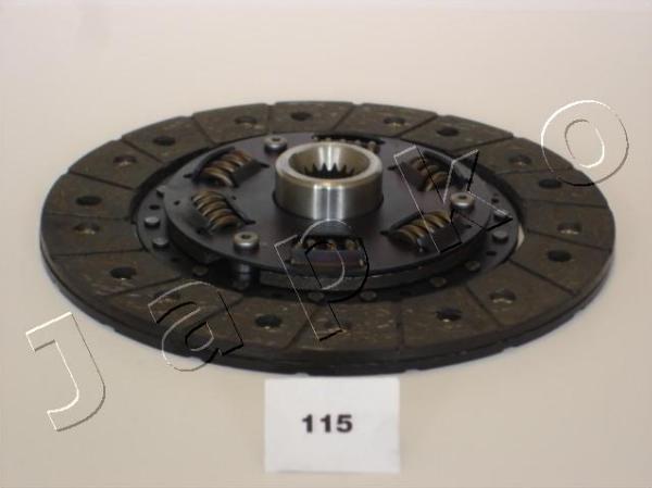 Japko 80115 - Диск зчеплення autocars.com.ua