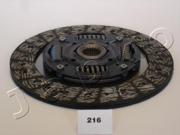 Japko 80216 - Диск зчеплення autocars.com.ua