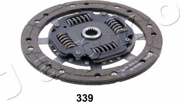 Japko 80339 - Диск зчеплення autocars.com.ua