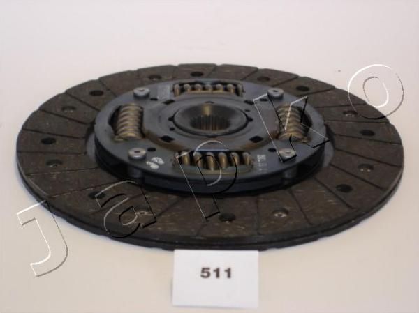 Japko 80511 - Диск зчеплення autocars.com.ua