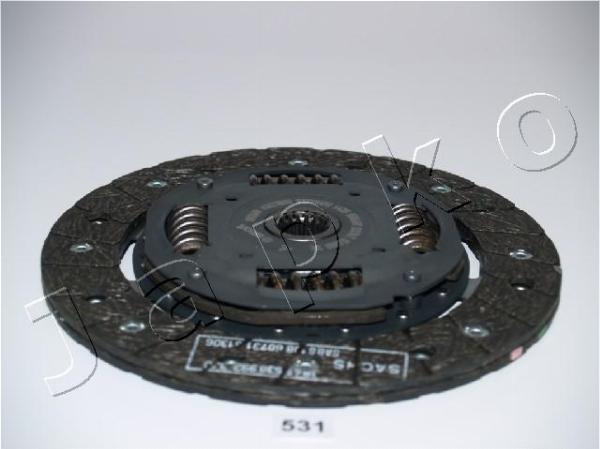 Japko 80531 - Диск зчеплення autocars.com.ua
