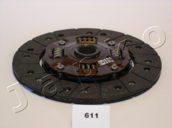 Japko 80611 - Диск зчеплення autocars.com.ua