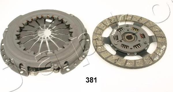 Japko 92381 - Комплект зчеплення autocars.com.ua