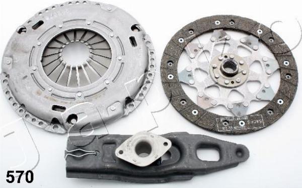Japko 92570 - Комплект зчеплення autocars.com.ua