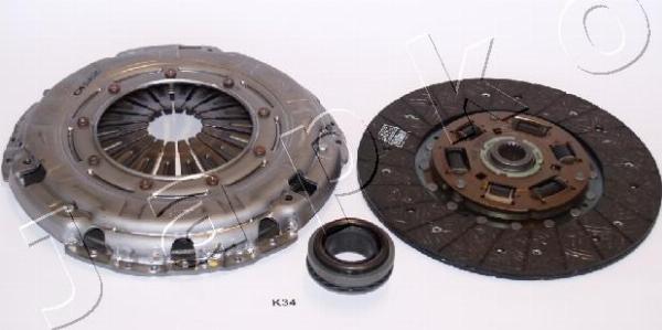 Japko 92K34 - Комплект зчеплення autocars.com.ua