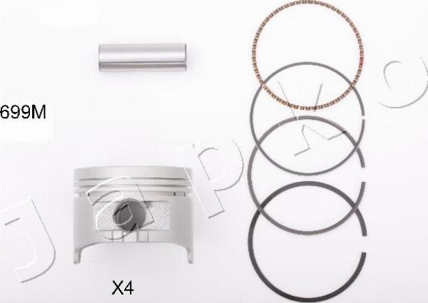 Japko 9699M - Поршень autocars.com.ua