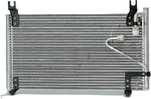 Japko CND252004 - Конденсатор, кондиціонер autocars.com.ua