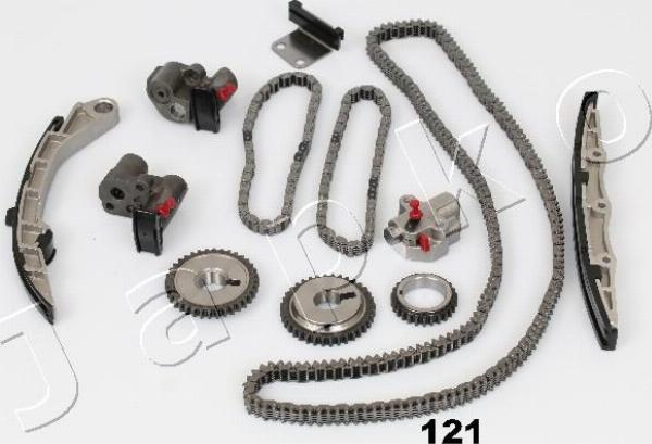 Japko KJK121 - Комплект ланцюга приводу распредвала autocars.com.ua
