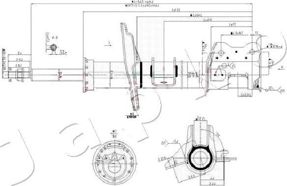 Japko MJ00159 - Амортизатор autocars.com.ua