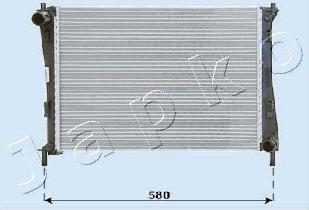 Japko RDA053069 - Радиатор, охлаждение двигателя autodnr.net