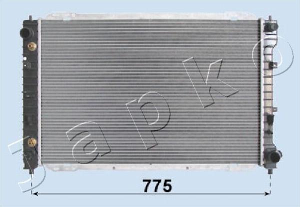 Japko RDA053108 - Радіатор, охолодження двигуна autocars.com.ua