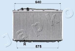 Japko RDA193022 - Радиатор, охлаждение двигателя autodnr.net