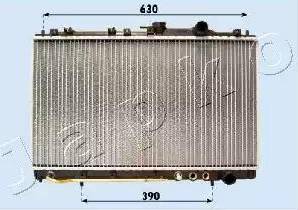 Japko RDA283102 - Радіатор, охолодження двигуна autocars.com.ua