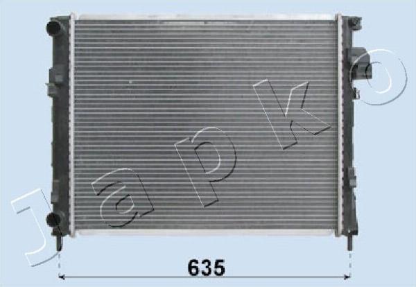 Japko RDC092031 - Радіатор, охолодження двигуна autocars.com.ua