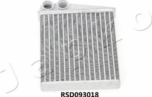 Japko RSD093018 - Теплообмінник, опалення салону autocars.com.ua