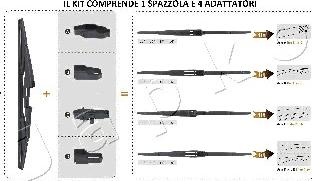 Japko SJX40R - Щетка стеклоочистителя avtokuzovplus.com.ua