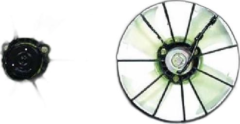 Japko VNT191016 - Вентилятор, охолодження двигуна autocars.com.ua