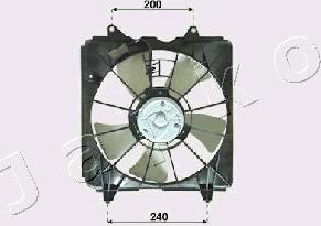 Japko VNT192001 - Вентилятор, охлаждение двигателя avtokuzovplus.com.ua