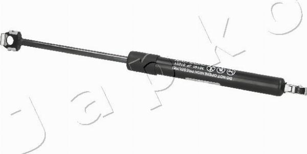Japko ZSJ01021 - Газова пружина, кришка багажник autocars.com.ua