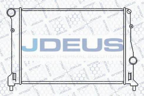 Jdeus 000M14 - Радіатор, охолодження двигуна autocars.com.ua