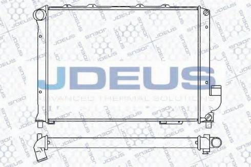Jdeus 000M15 - Радіатор, охолодження двигуна autocars.com.ua
