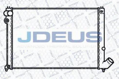 Jdeus 007M52 - Радіатор, охолодження двигуна autocars.com.ua