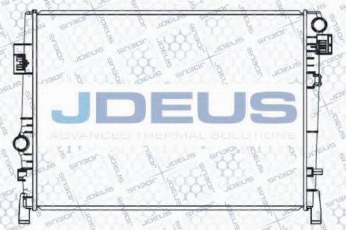 Jdeus 011M64 - Радіатор, охолодження двигуна autocars.com.ua