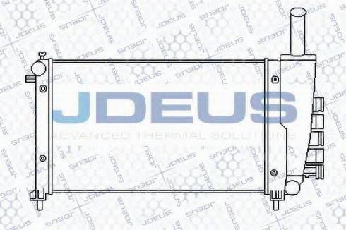 Jdeus 011M66 - Радиатор, охлаждение двигателя autodnr.net