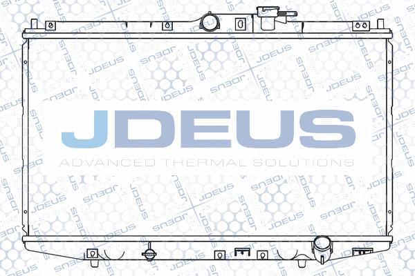 Jdeus 013M23 - Радиатор, охлаждение двигателя autodnr.net