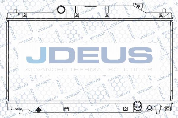 Jdeus 013M40 - Радіатор, охолодження двигуна autocars.com.ua