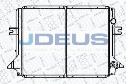 Jdeus 014N02 - Радіатор, охолодження двигуна autocars.com.ua