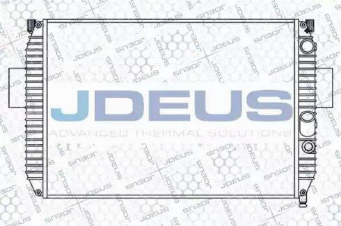 Jdeus 014N06 - Радіатор, охолодження двигуна autocars.com.ua