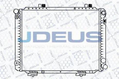 Jdeus 017B10 - Радіатор, охолодження двигуна autocars.com.ua