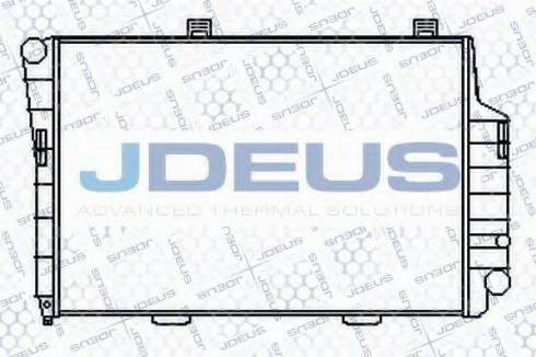 Jdeus 017M32 - Радіатор, охолодження двигуна autocars.com.ua