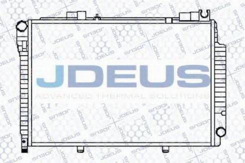 Jdeus 017M36 - Радіатор, охолодження двигуна autocars.com.ua